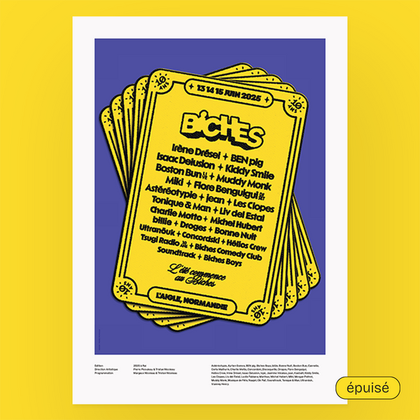 Affiche 2025 - Édition limitée
