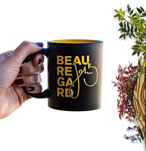 Mug gravé bicolore