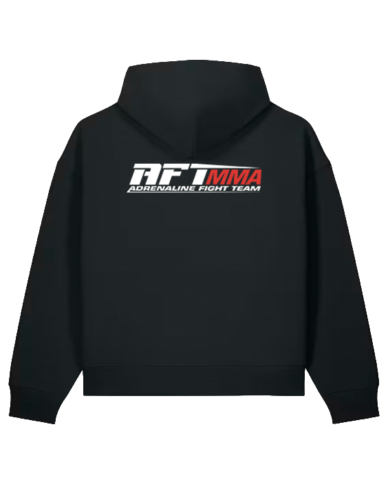 Pull zippé noir AFT