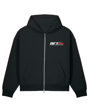 Pull zippé noir AFT