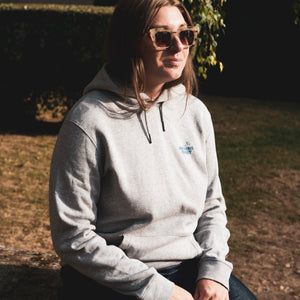 Sweat capuche gris