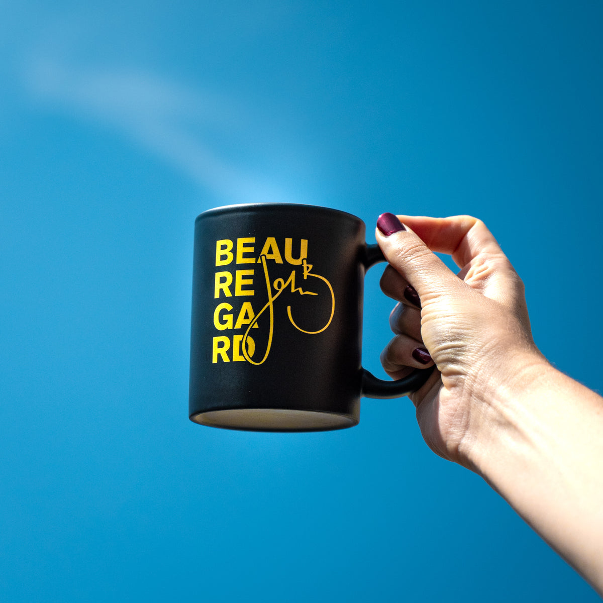 Mug gravé bicolore
