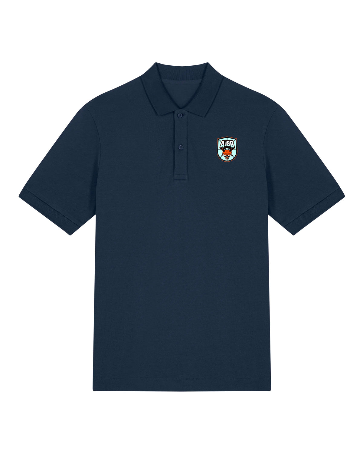 Polo bleu AJSO
