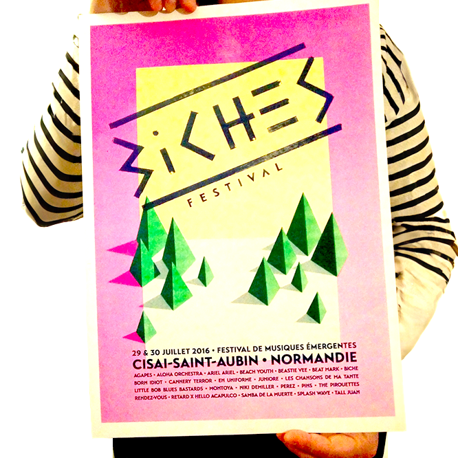 Affiche 2016 - Édition Limitée Risographie