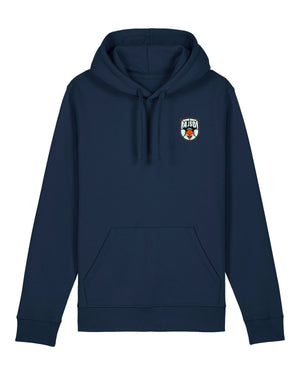 Sweatshirt à Capuche Bleu coeur AJSO
