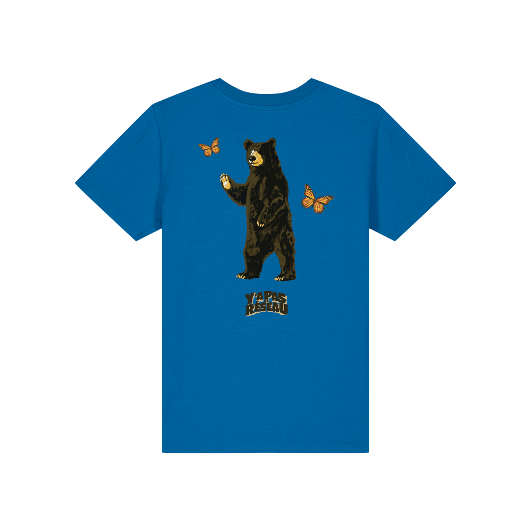 T-Shirt Ours Bleu
