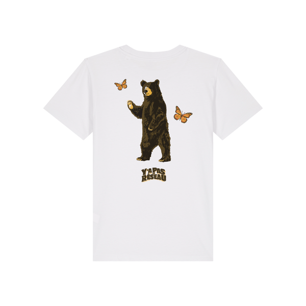 T-Shirt Ours Blanc