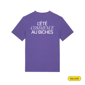 T-Shirt "L'été commence au Biches" 2024