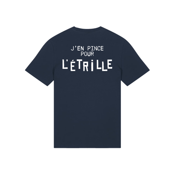 T-shirt L'étrille bleu