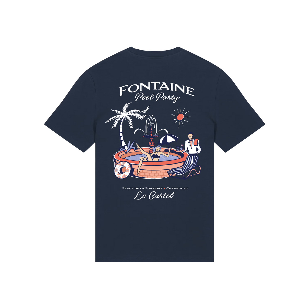 T-shirt Le Cartel bleu