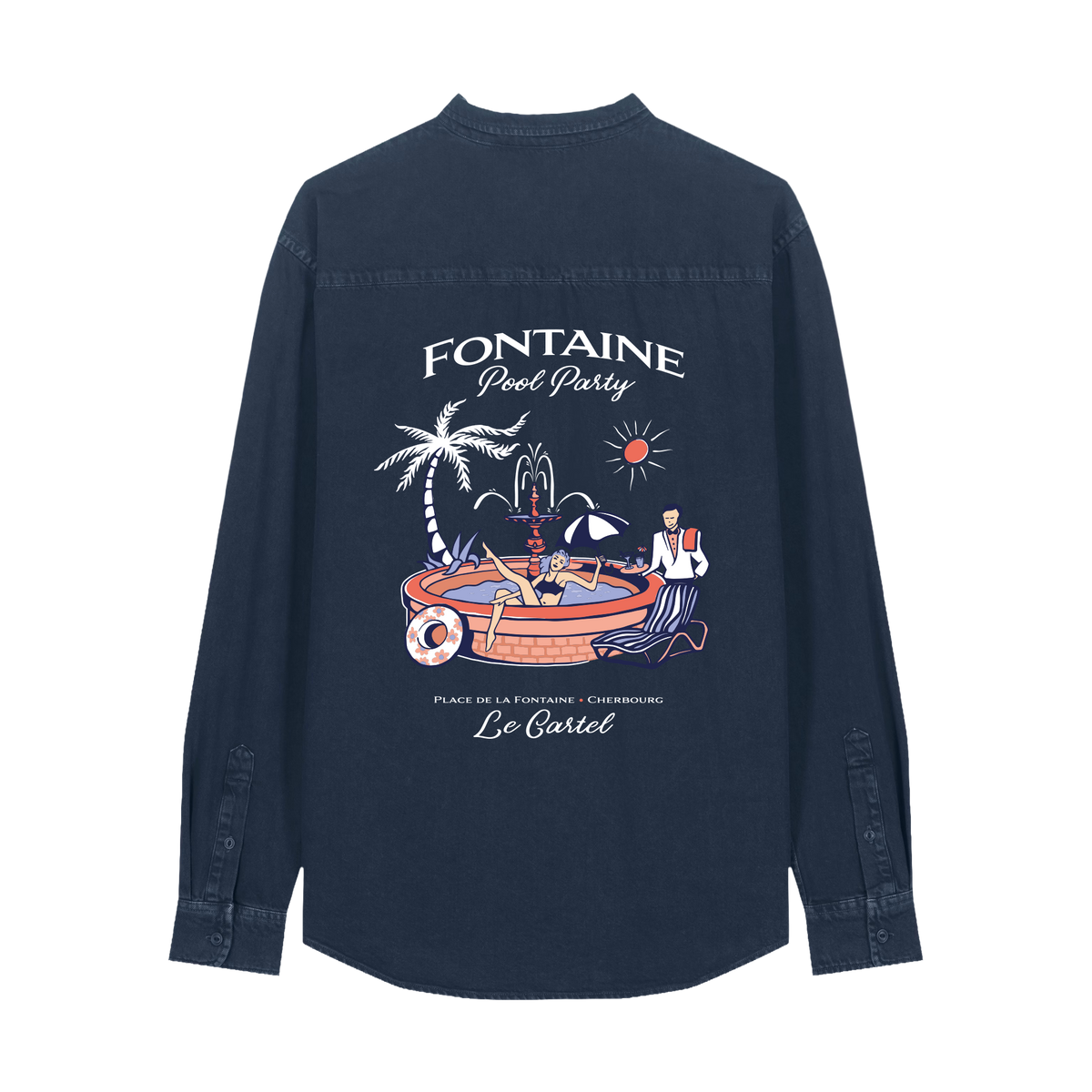 Chemise Le Cartel bleu