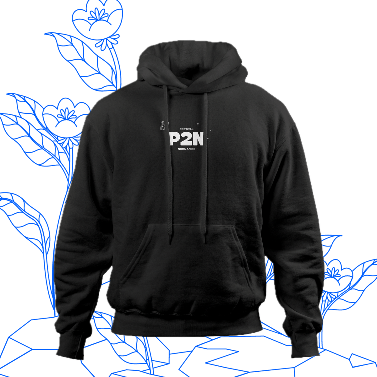 Sweat capuche noir