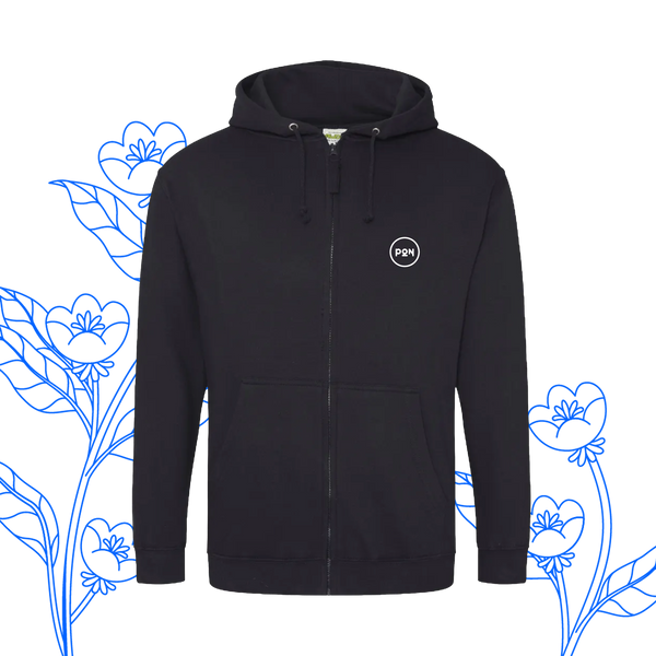 Zippé intemporel noir